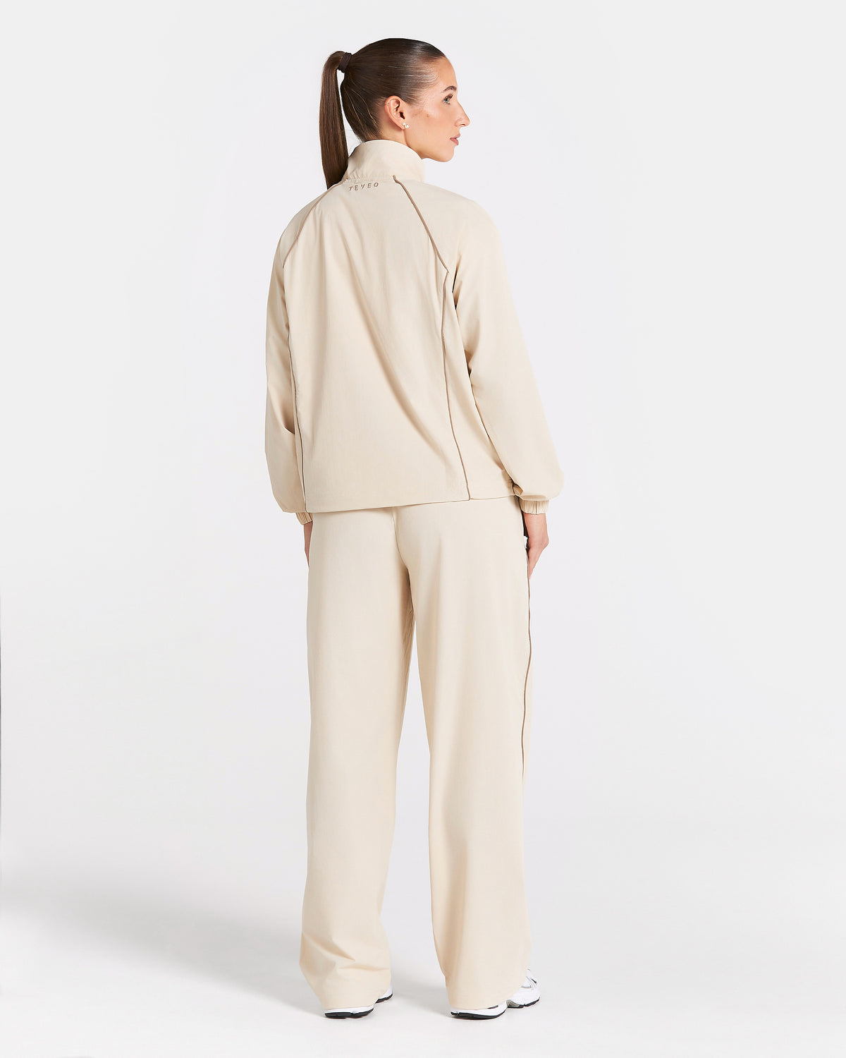 Track Zip Jacke "Off White"