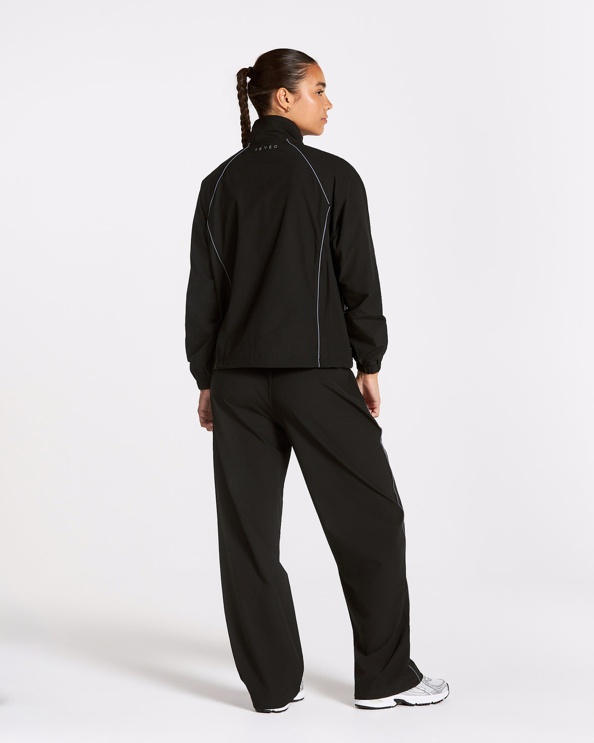 Giacca con zip Track “Nero”