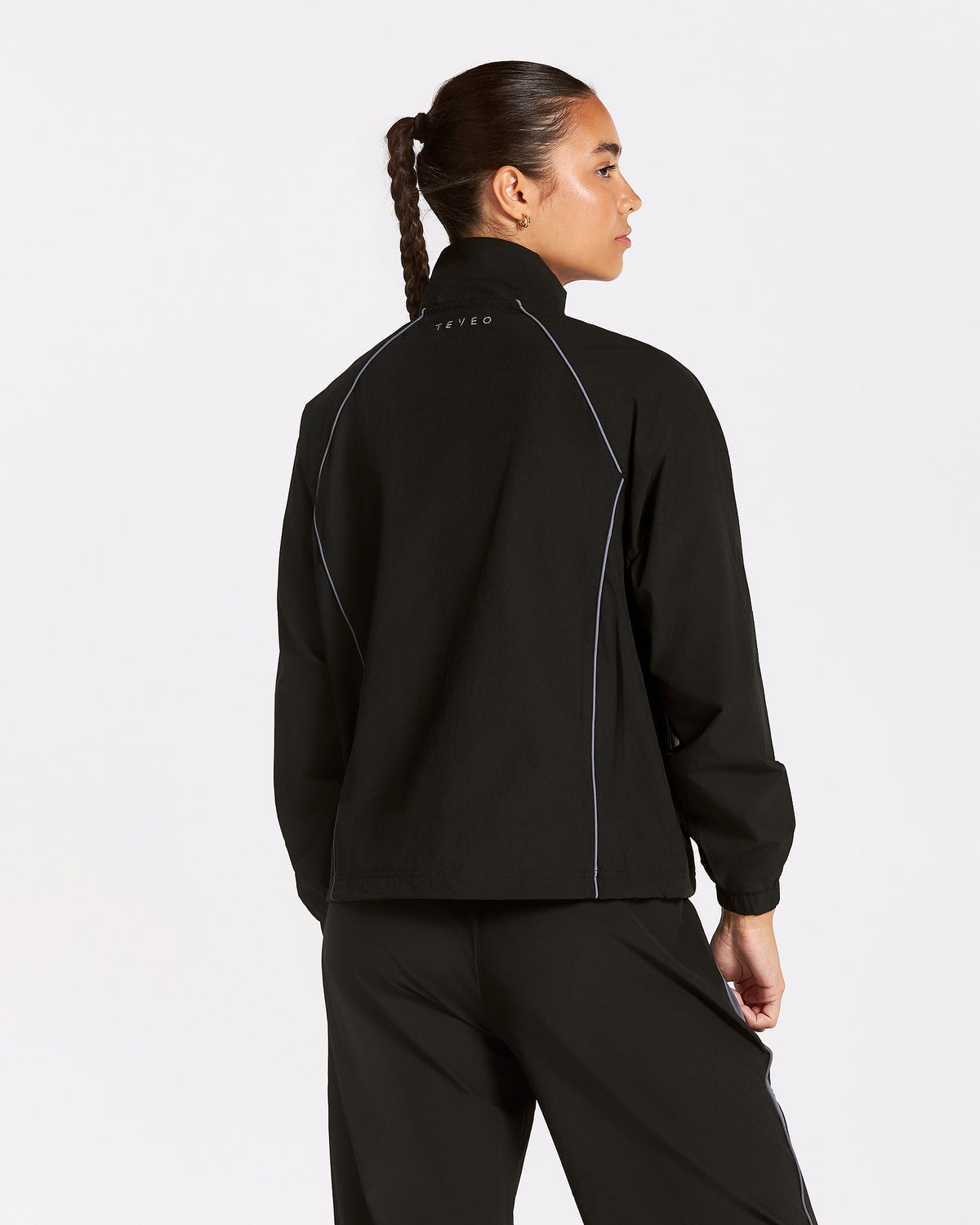 Giacca con zip Track “Nero”