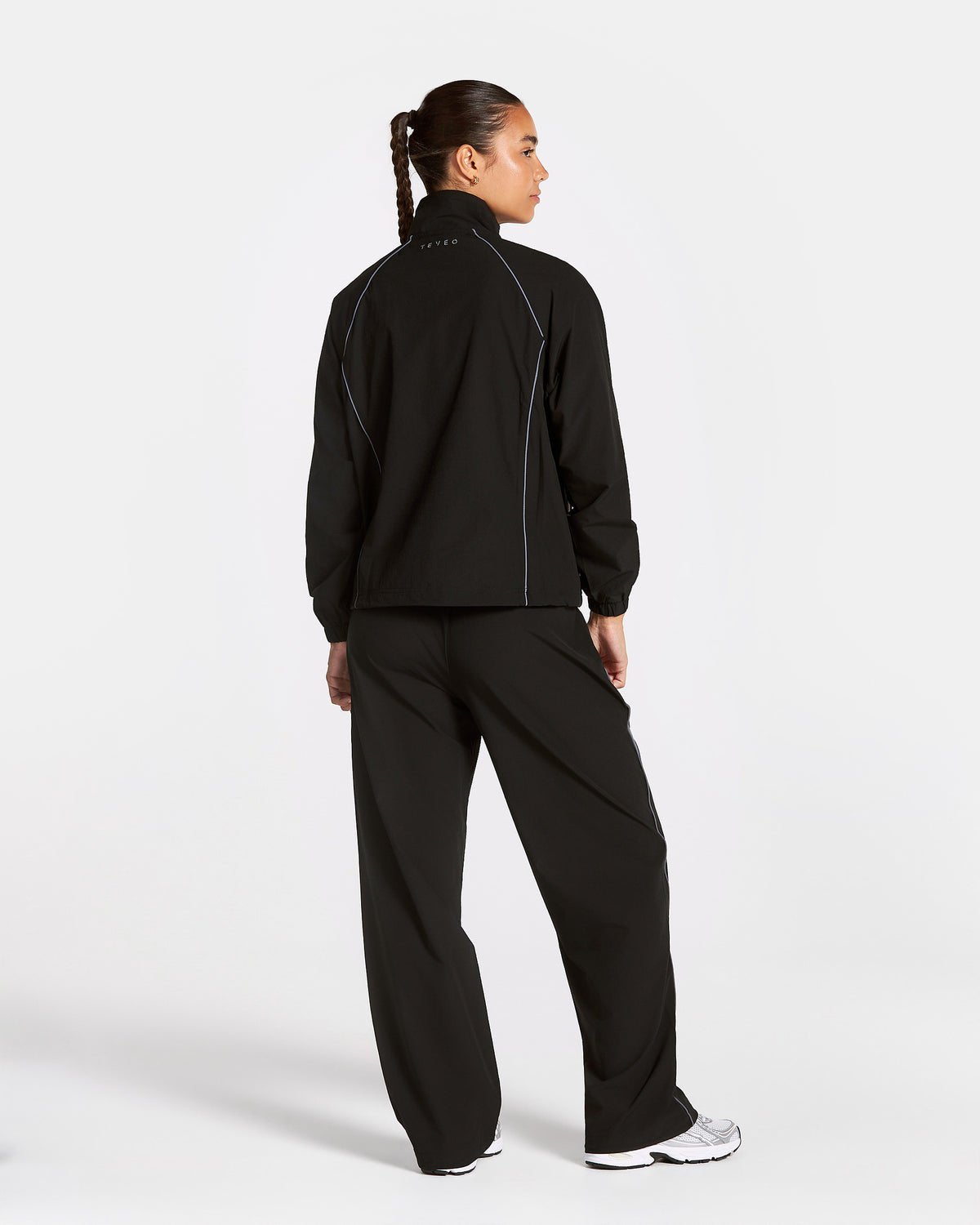 Bluza rozpinana Track „Czarny”