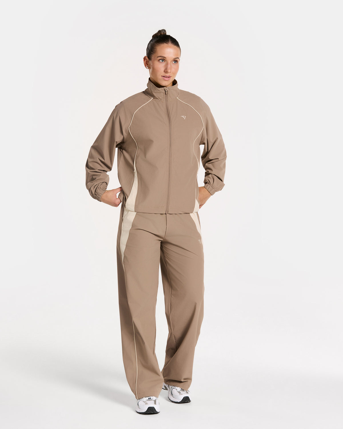 Veste de sport zippée Track « Hazelnut »