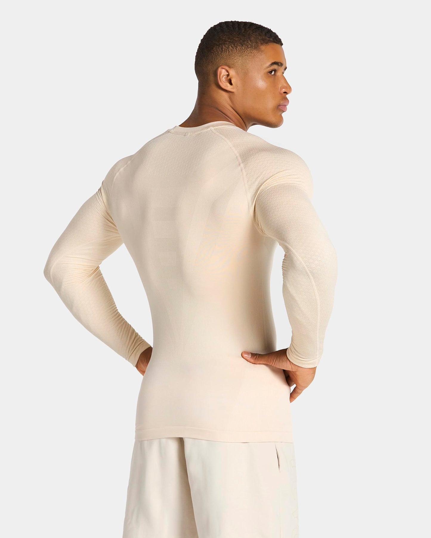 Training Fitted Longsleeve "Cream"