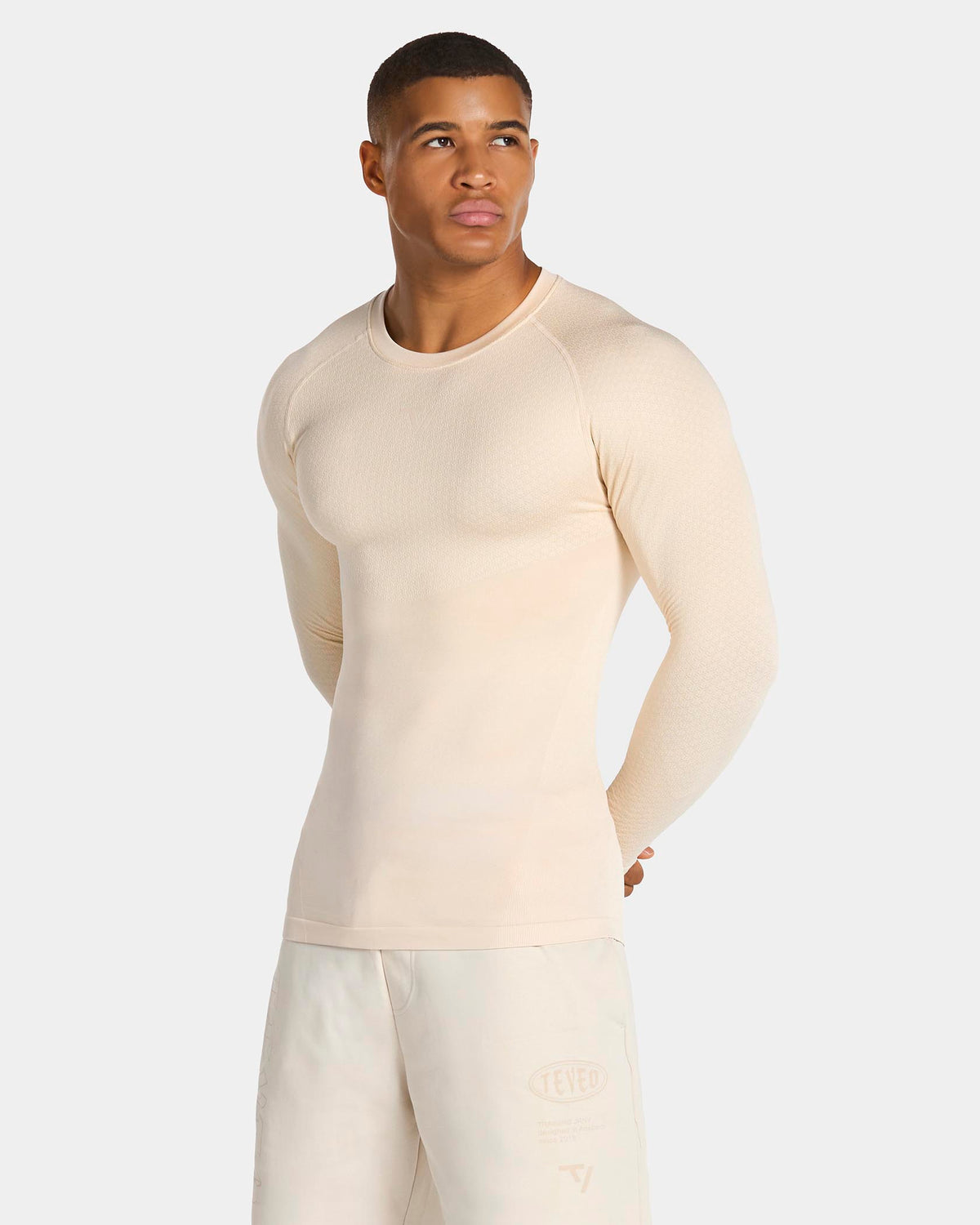 Training Fitted Longsleeve "Cream"