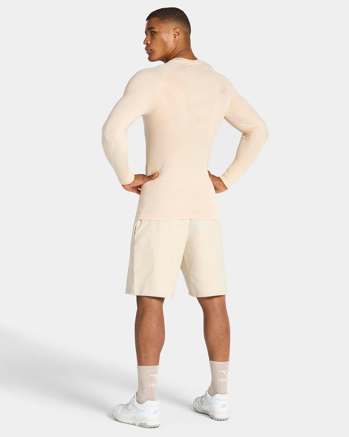 Training Fitted Longsleeve "Cream"