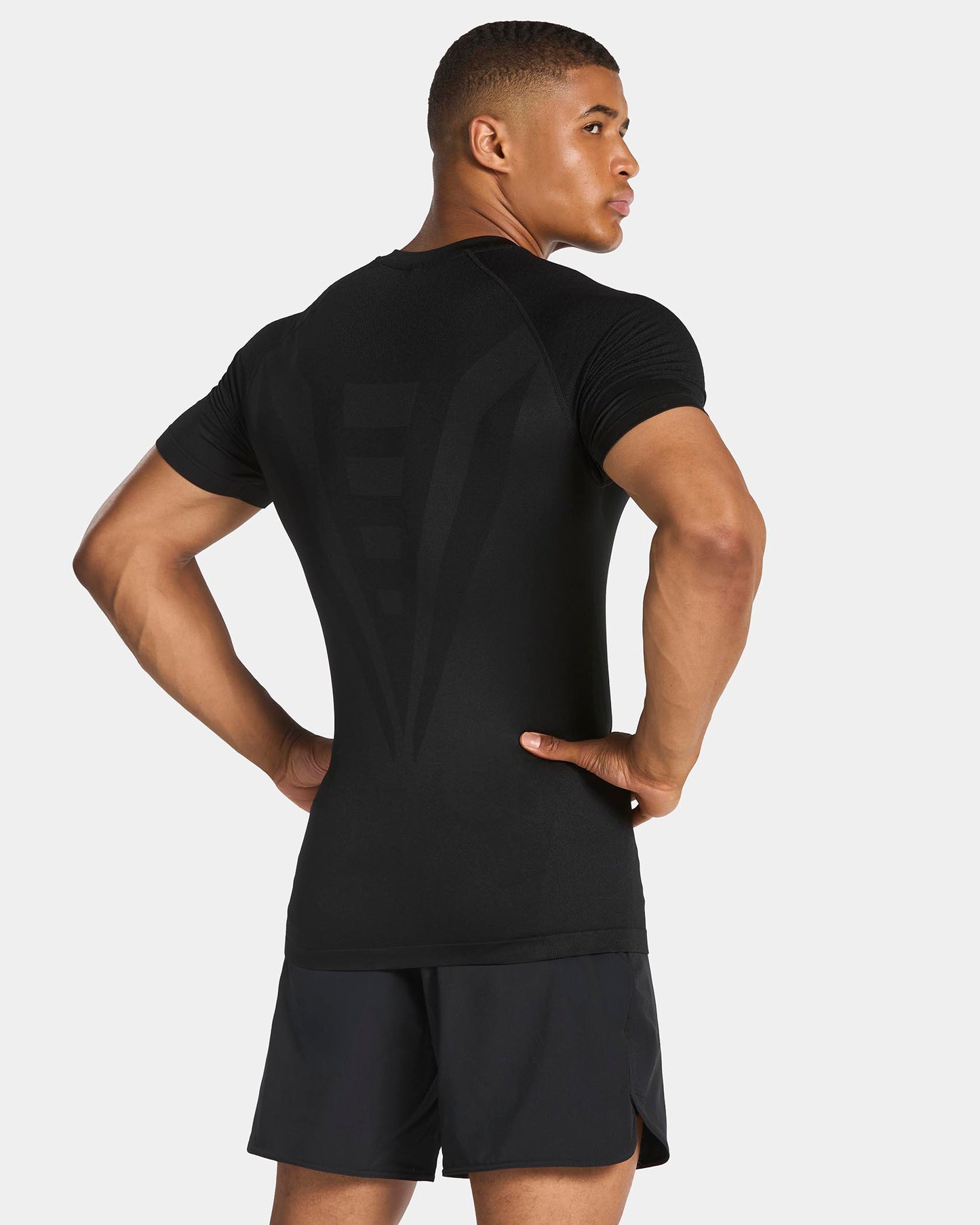 T-shirt moulant Training « Noir »