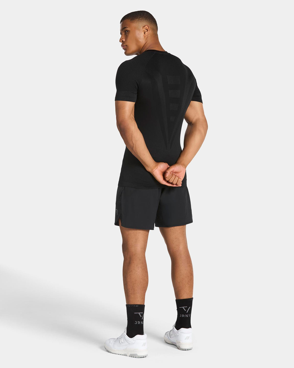 T-shirt moulant Training « Noir »