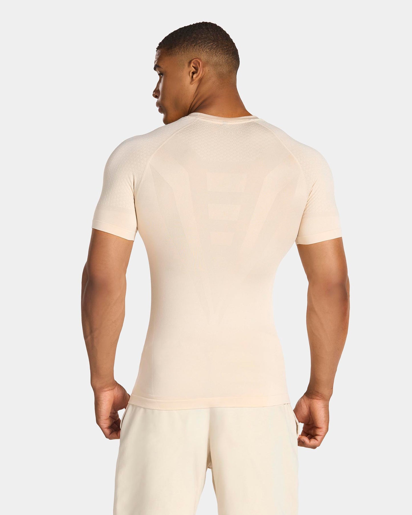 T-shirt moulant Training « Cream »