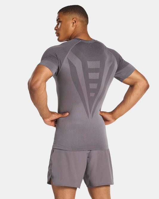 T-shirt moulant Training « Graphite »