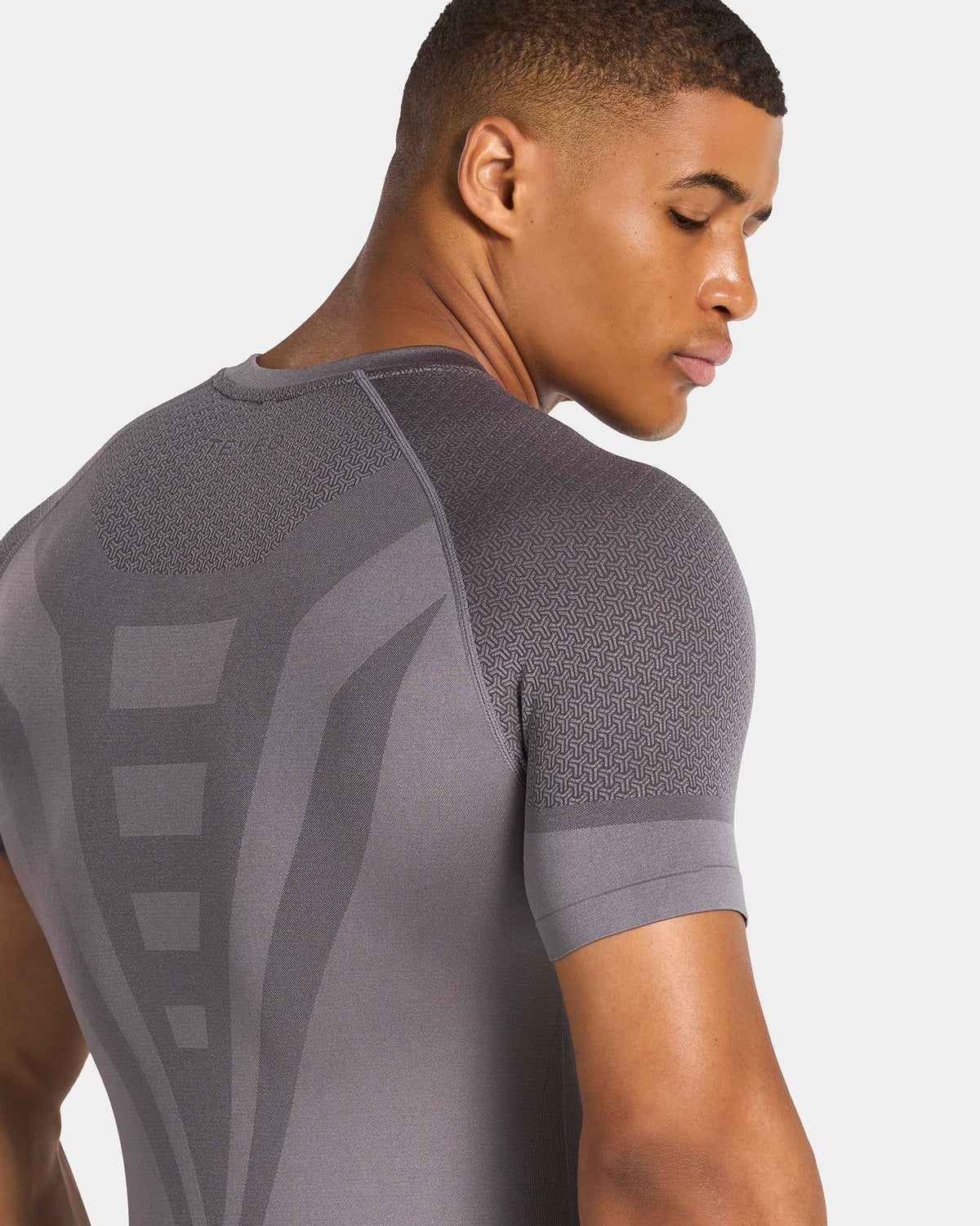 T-shirt moulant Training « Graphite »