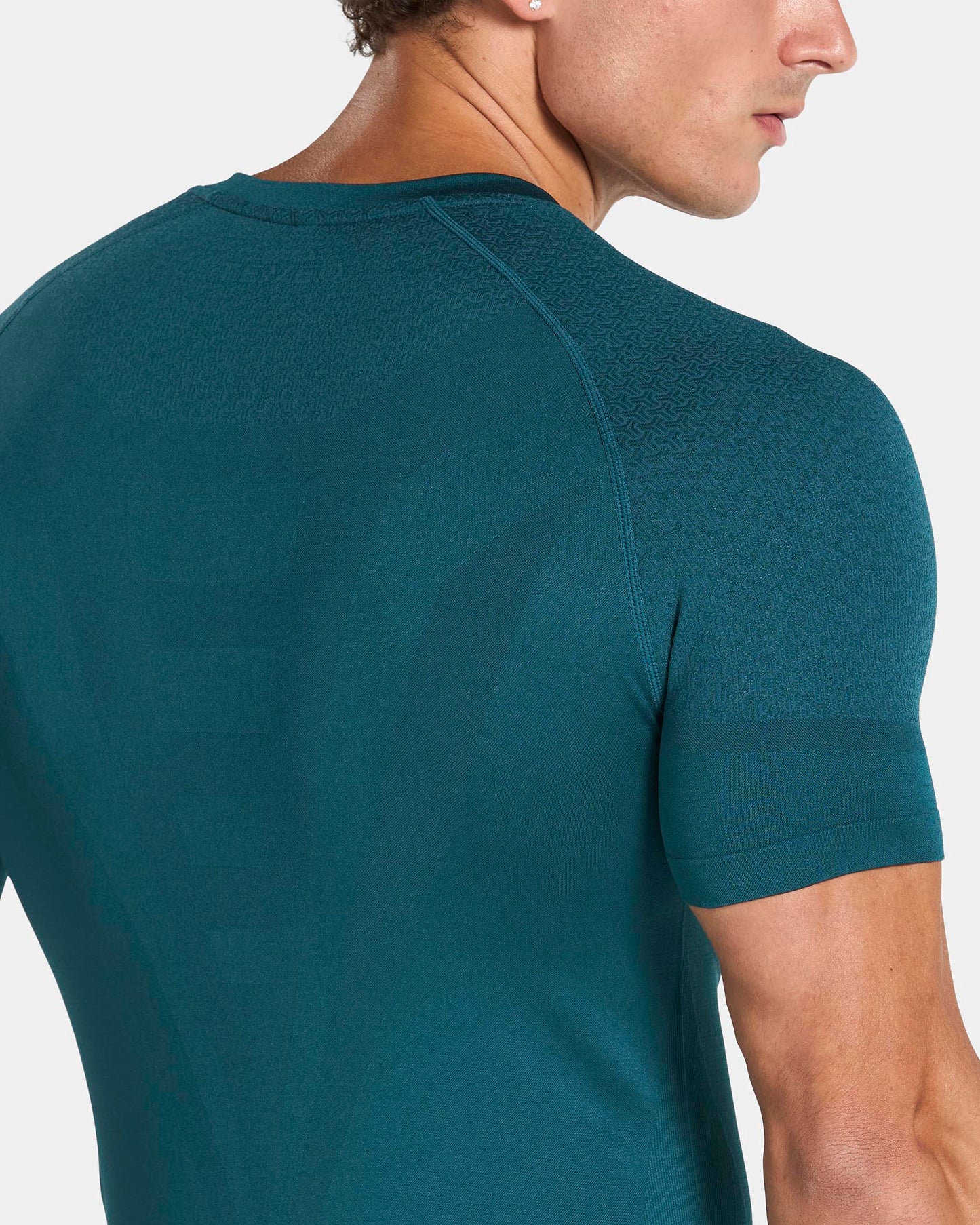 T-shirt moulant Training « Bleu sarcelle »