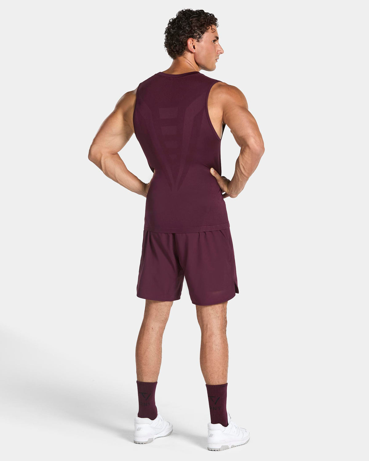 Training Fitted Tank ‘Merlot’