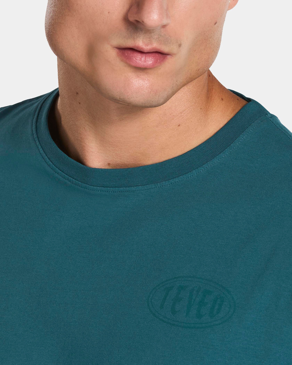 T-shirt oversize Training « Bleu sarcelle »