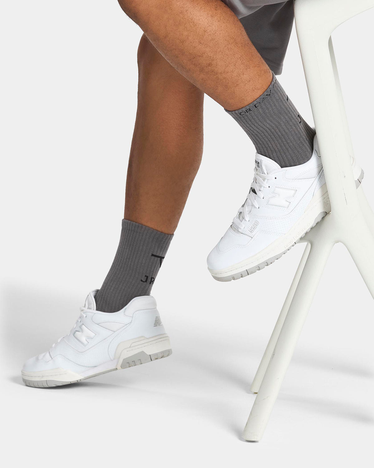 Chaussettes Training (2 paires) « Graphite »