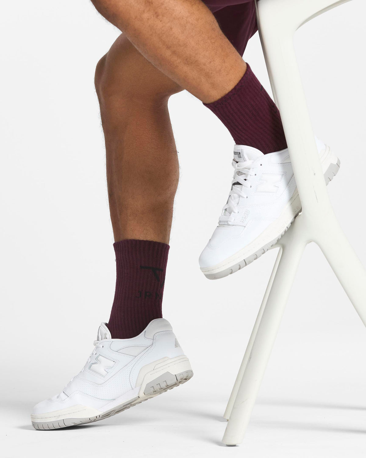 Chaussettes Training (2 paires) « Merlot »