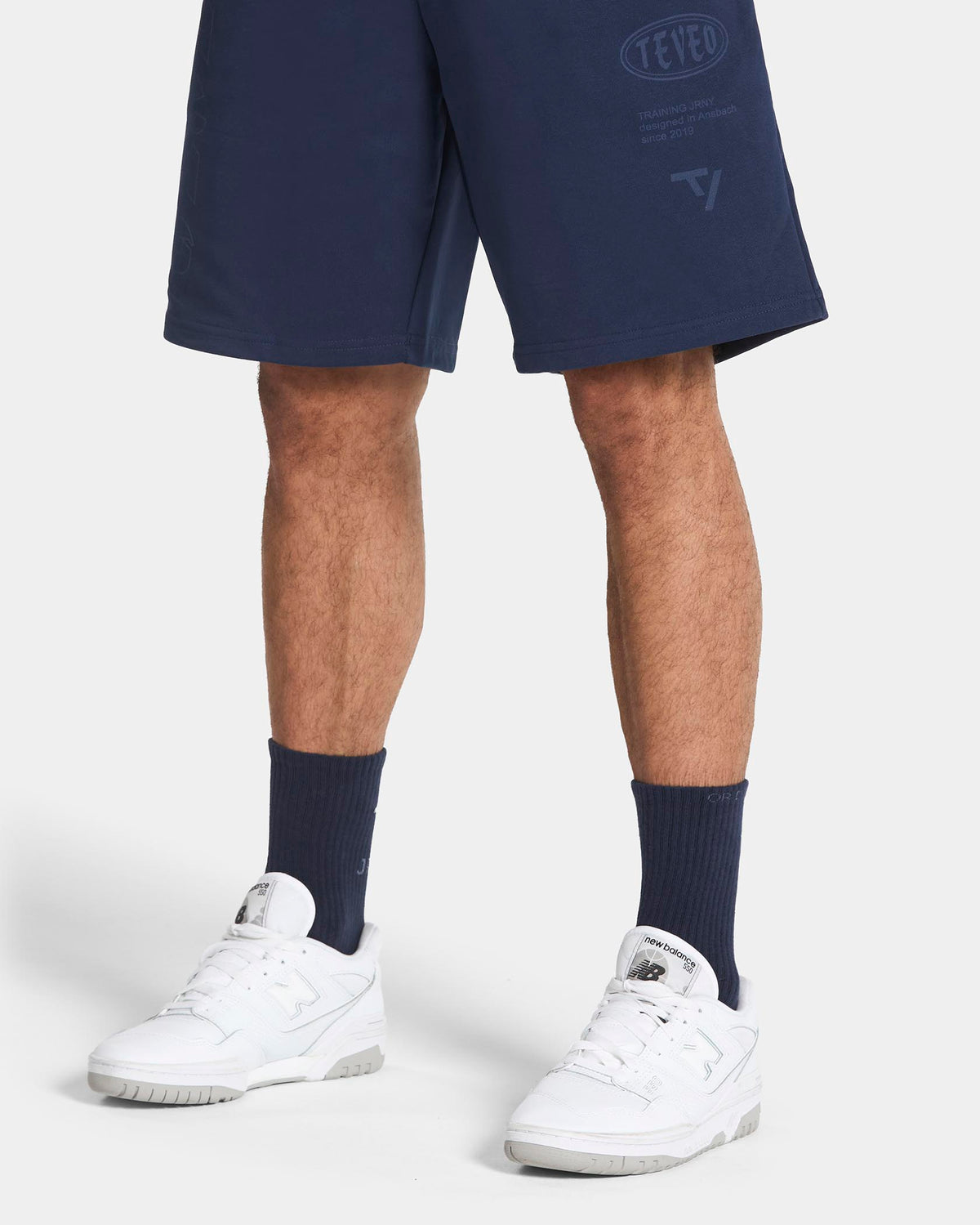 Chaussettes Training (2 paires) « Bleu foncé »
