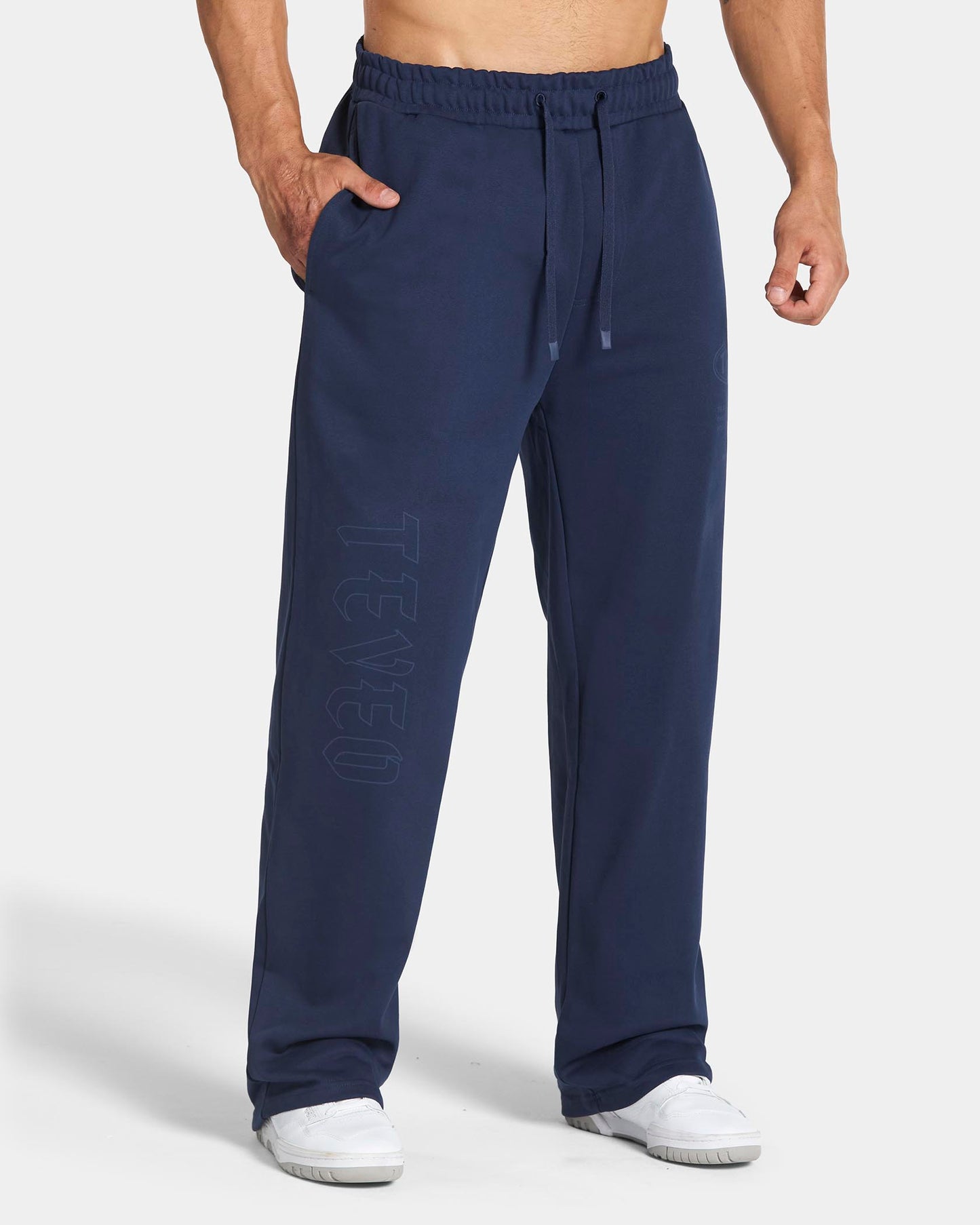 Pantalon de jogging Straight Leg Training « Bleu foncé »