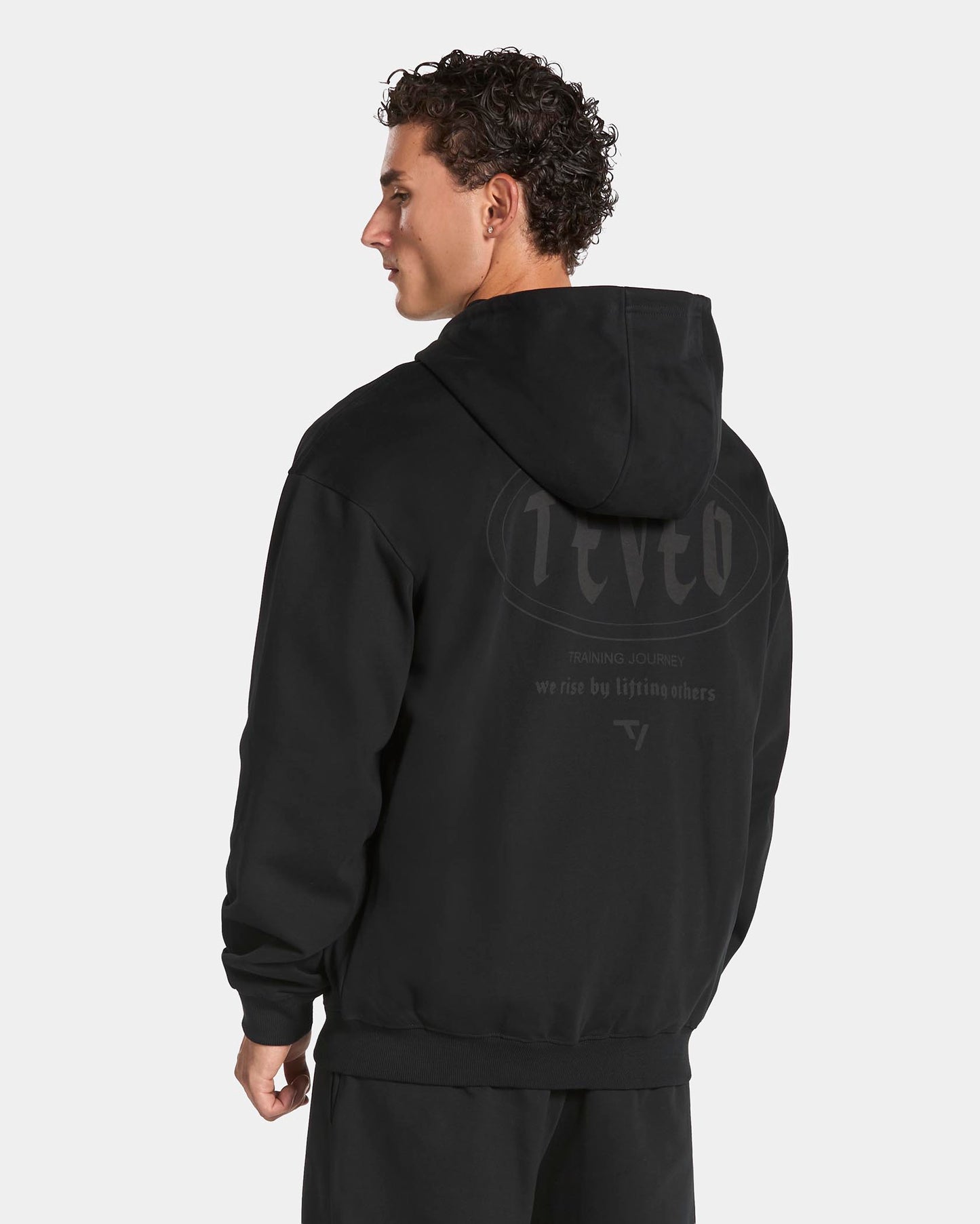Sweat à capuche zippé Training « Noir »