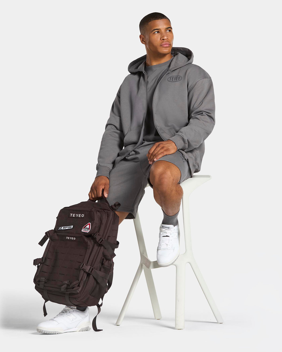 Training Zip Hoodie "Graphit"