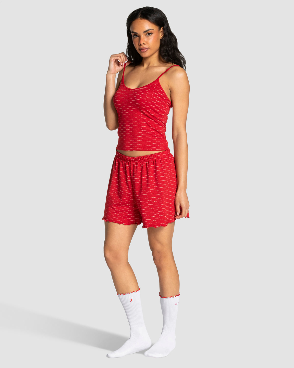 Valentine Cami Top ‘Chili – Chili’