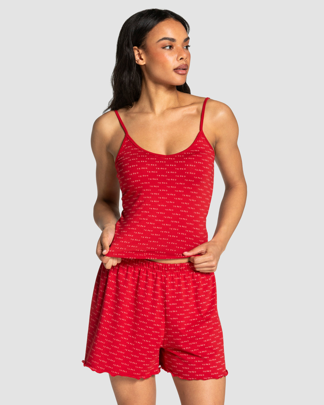 Top Valentine Cami „Chili – chili”