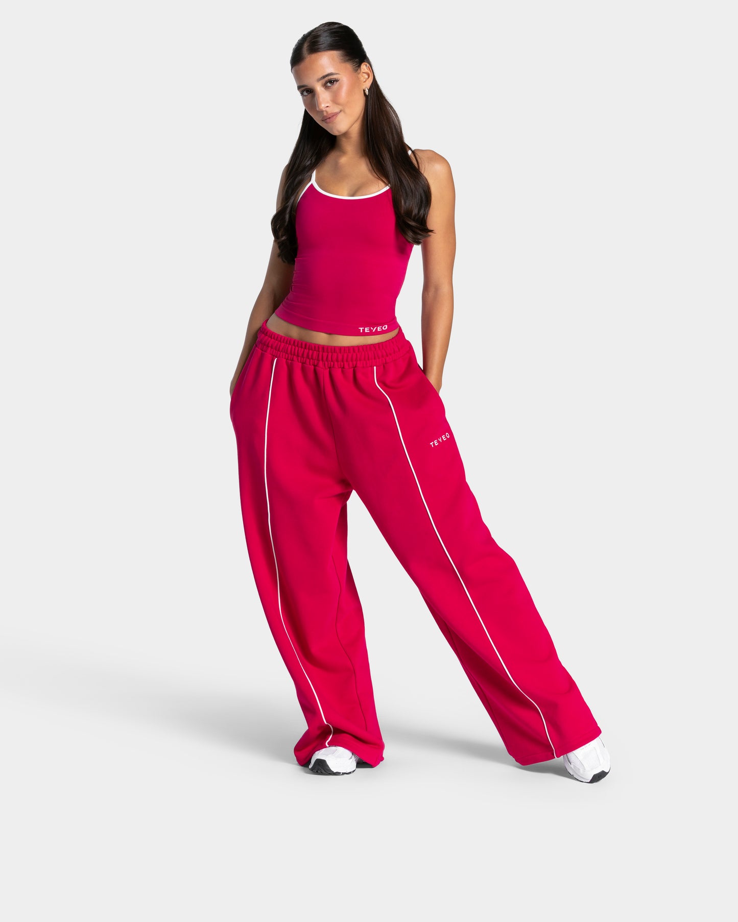 Contrastline Cami Top ‘Raspberry’