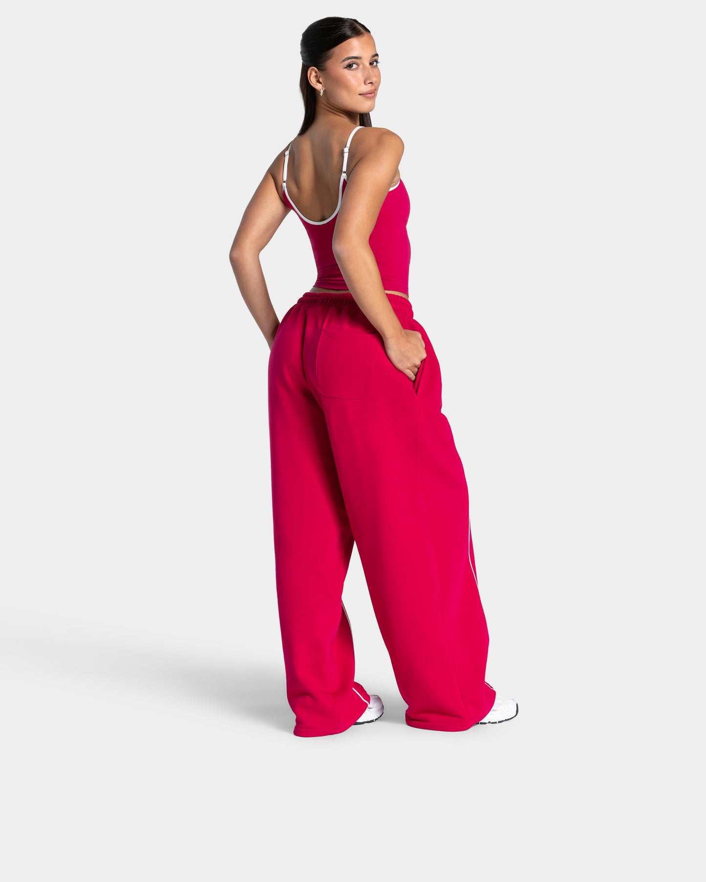 Contrastline Cami Top ‘Raspberry’