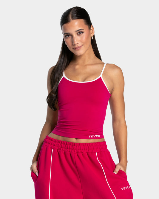 Contrastline Cami Top ‘Raspberry’