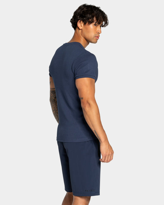 T-shirt Workout Ribbed „Midnight”
