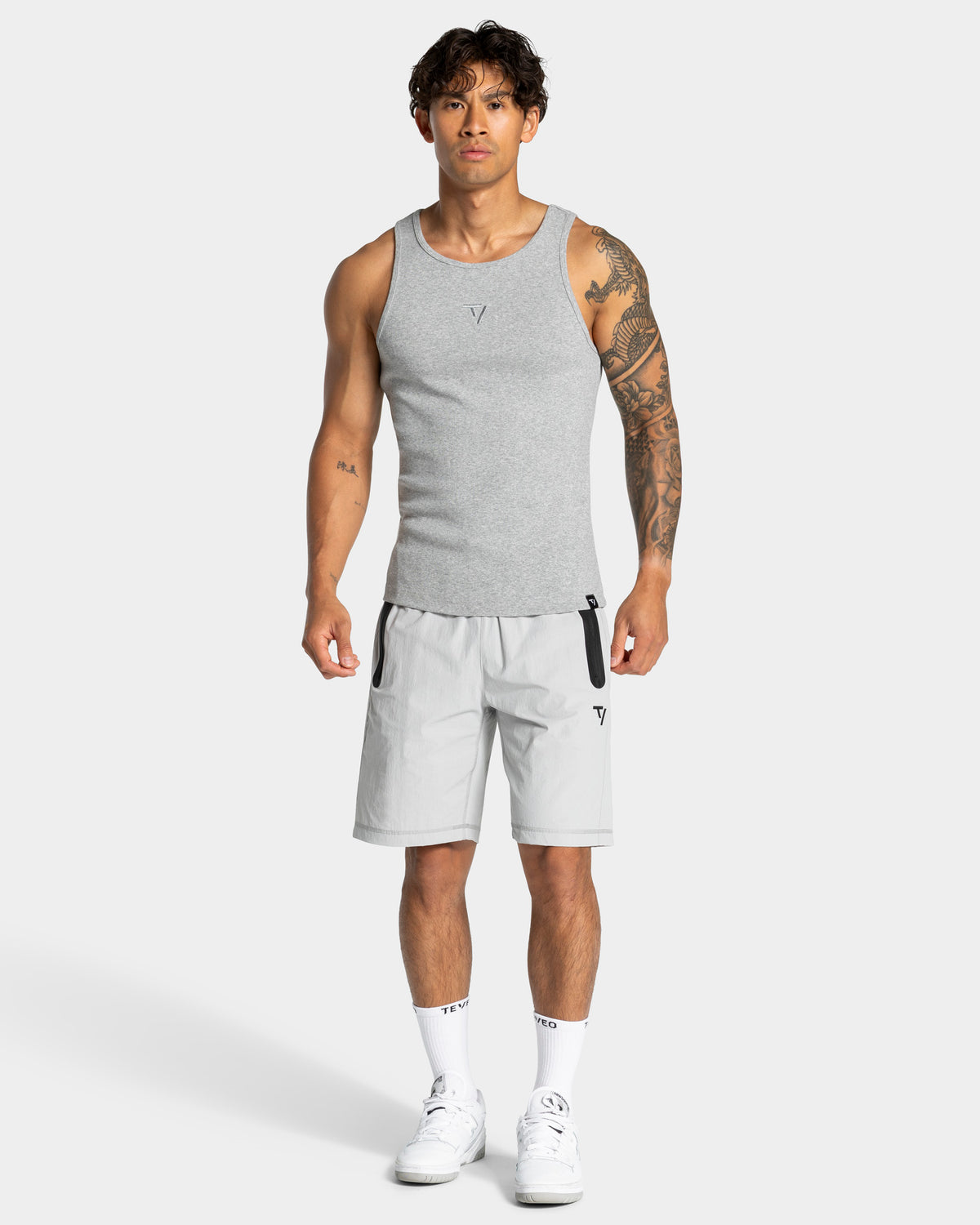 Workout Shorts ‘Light Grey’