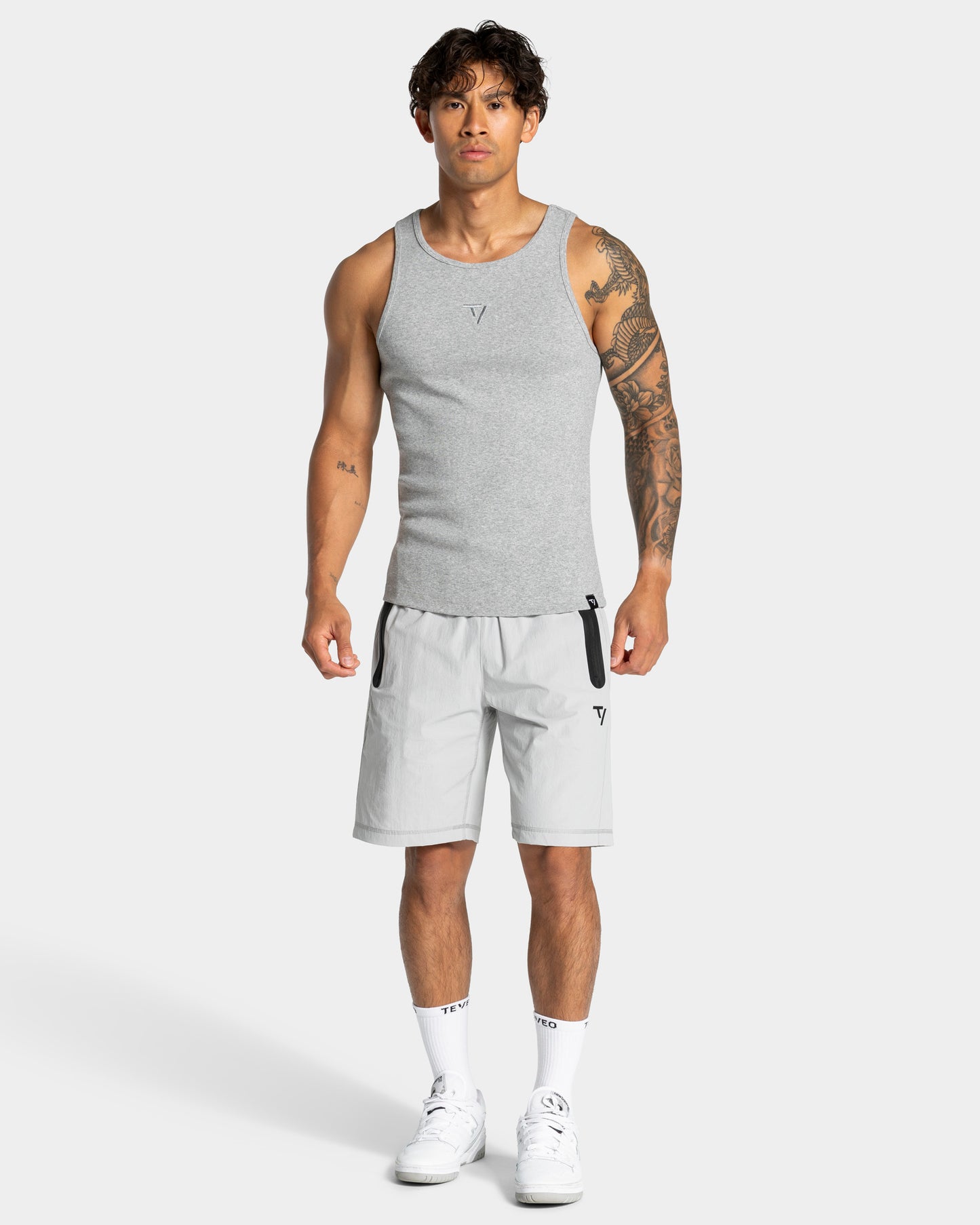 Workout Shorts ‘Light Grey’