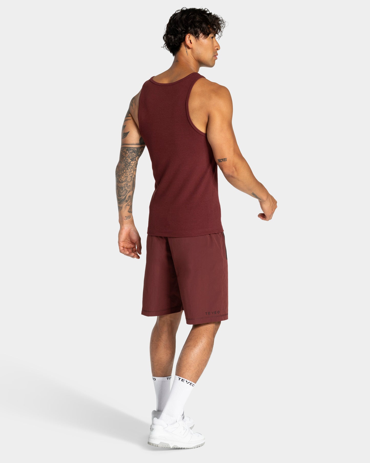 Workout Shorts ‘Merlot’