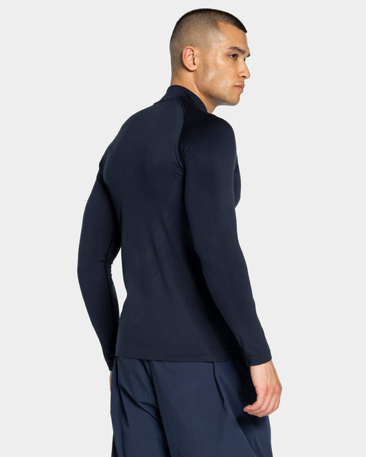 Workout Seamless Half Zip Longsleeve ‘Midnight’