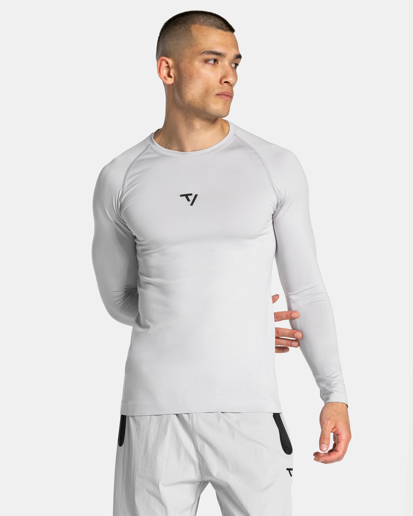 Workout Seamless Longsleeve ‘Light Grey’