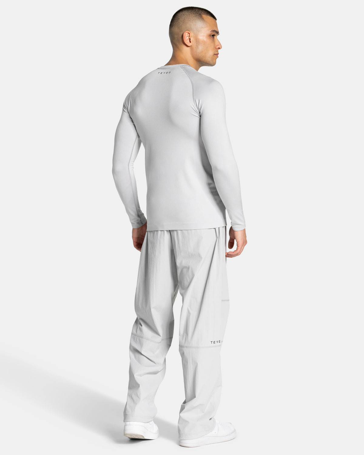 Koszulka z długim rękawem Workout Seamless „Jasnoszary”