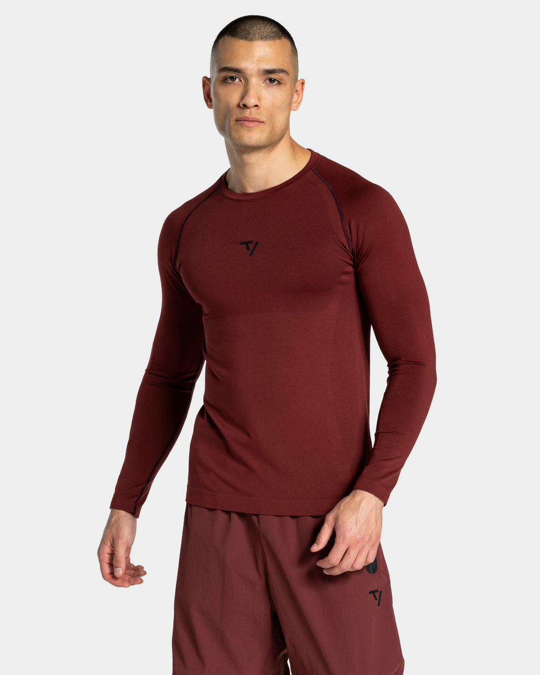 Workout Seamless Longsleeve ‘Merlot’
