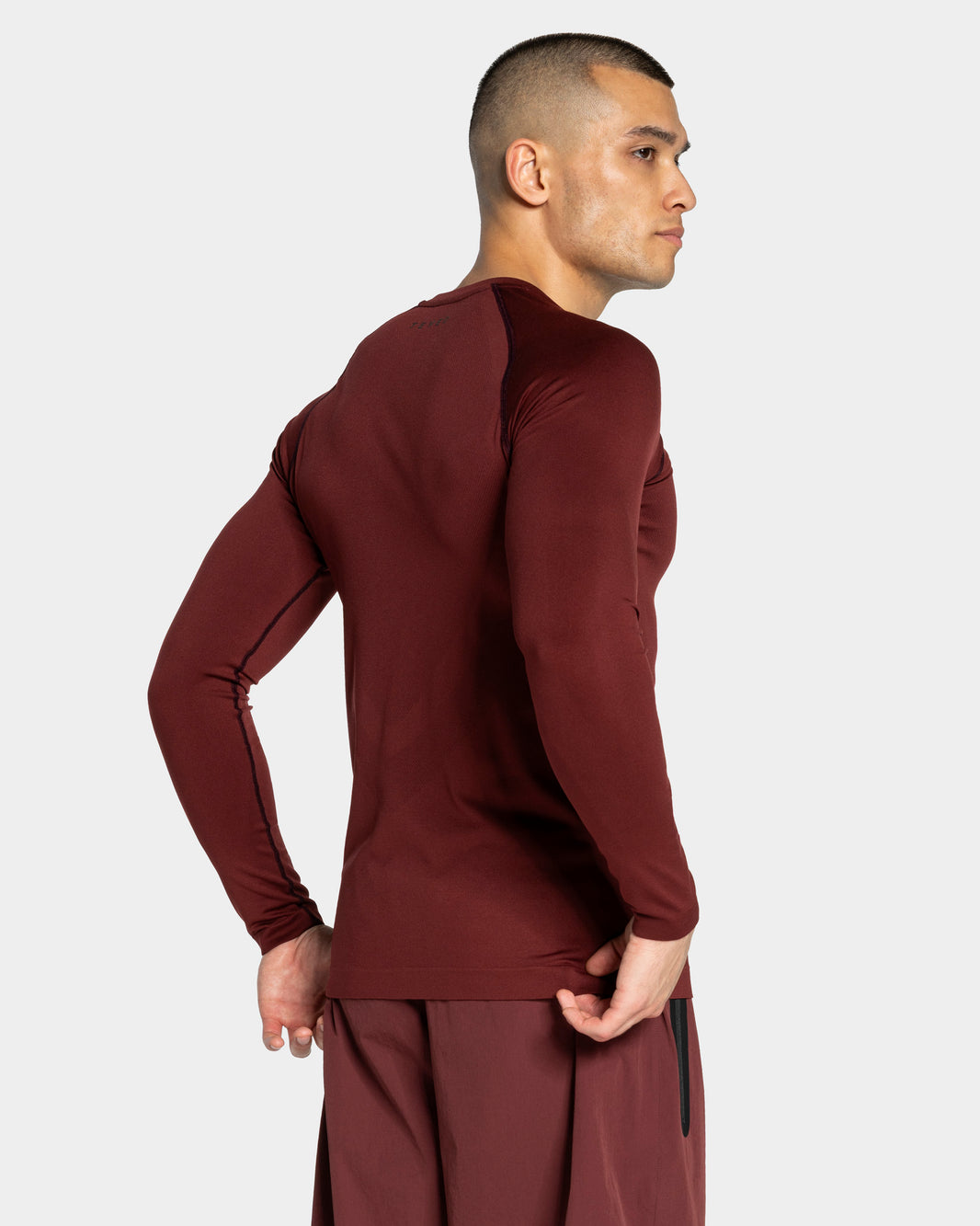 Workout Seamless Longsleeve ‘Merlot’