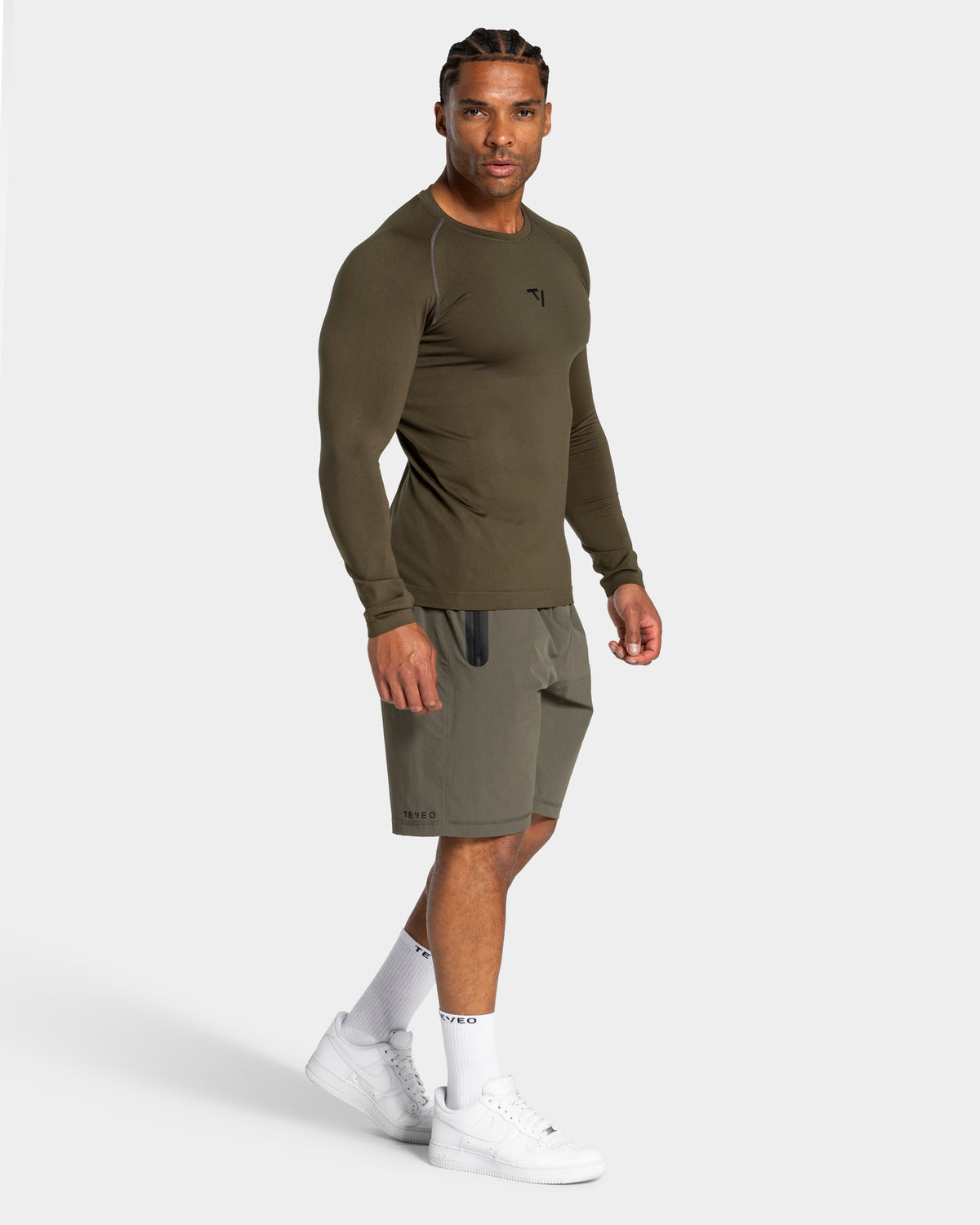 Workout Seamless Longsleeve ‘Olive’