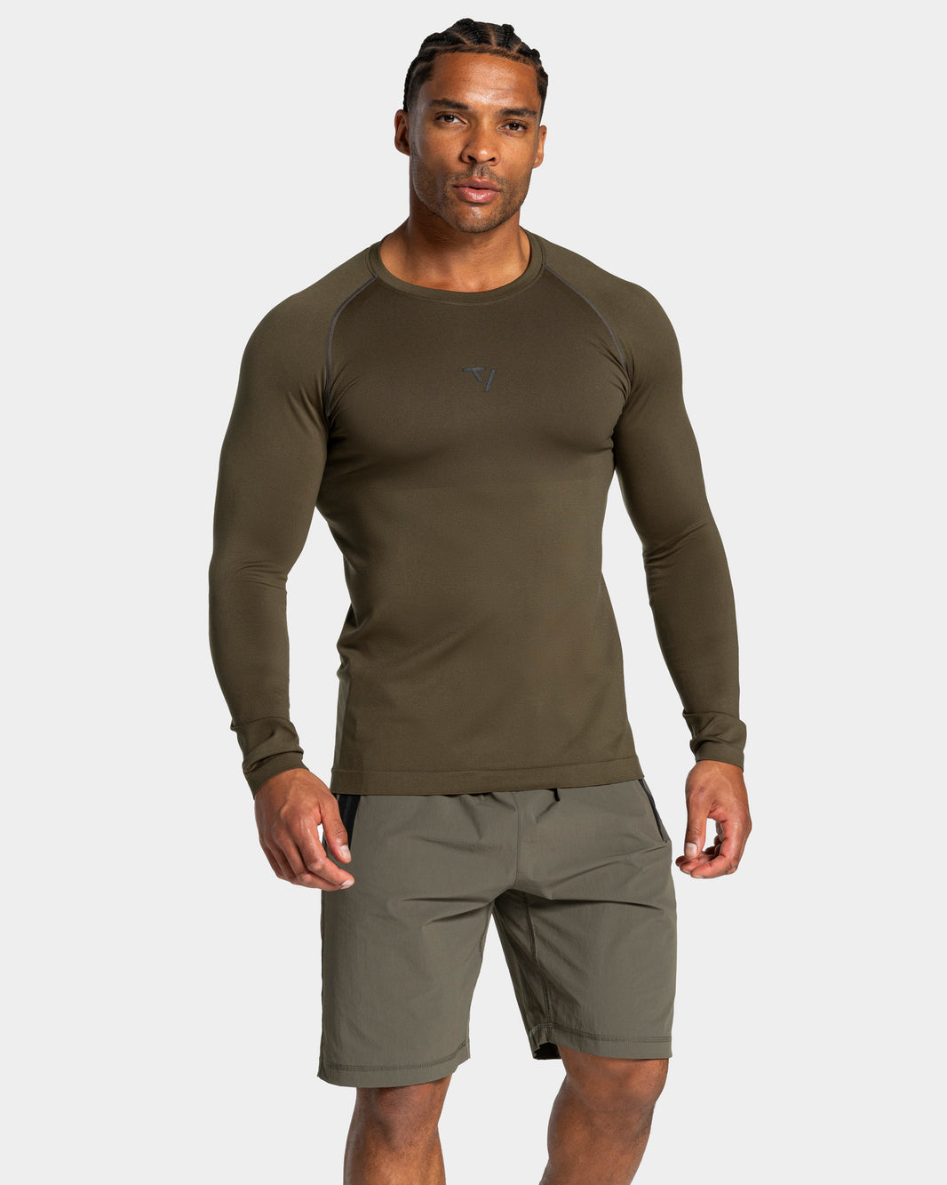 Workout Seamless Longsleeve ‘Olive’