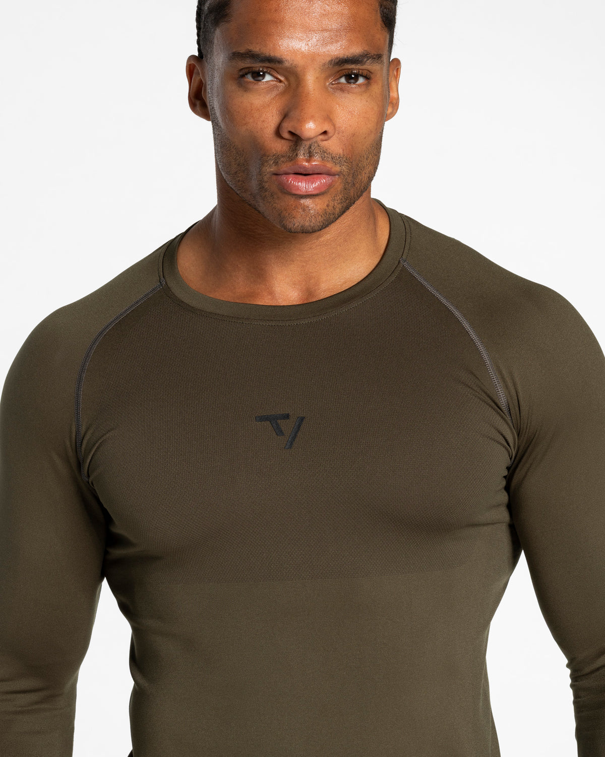 Workout Seamless Longsleeve ‘Olive’