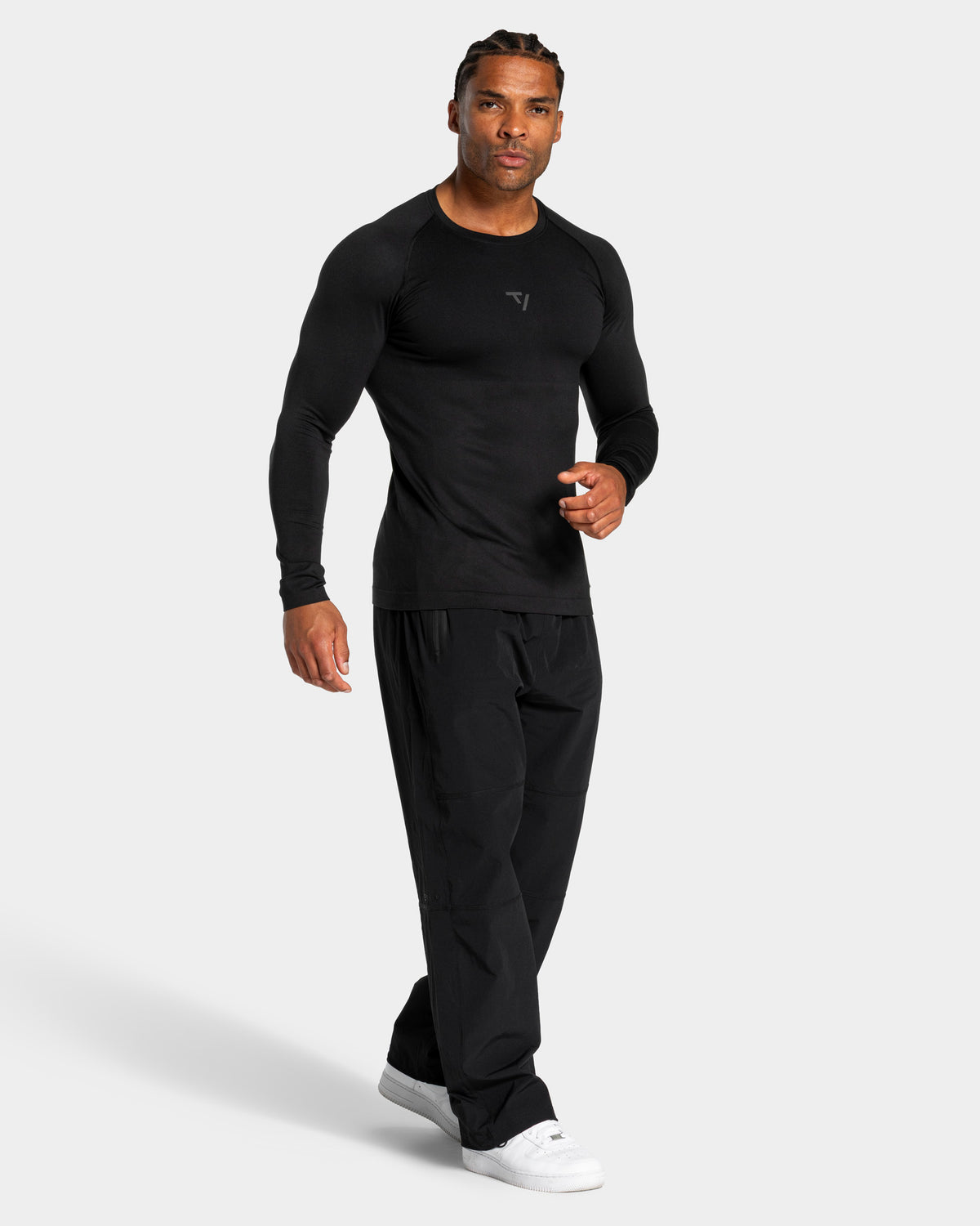 Workout Seamless Longsleeve ‘Black - Anthracite’