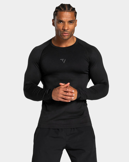 Workout Seamless Longsleeve ‘Black - Anthracite’
