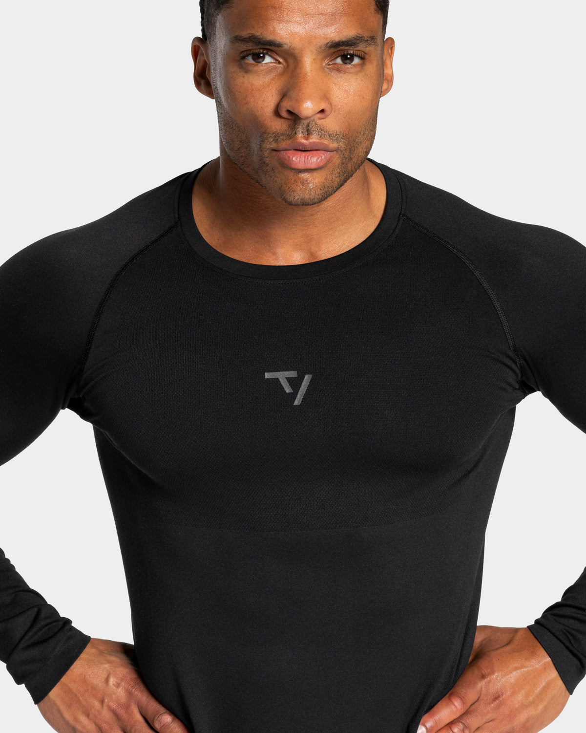 Workout Seamless Longsleeve ‘Black - Anthracite’