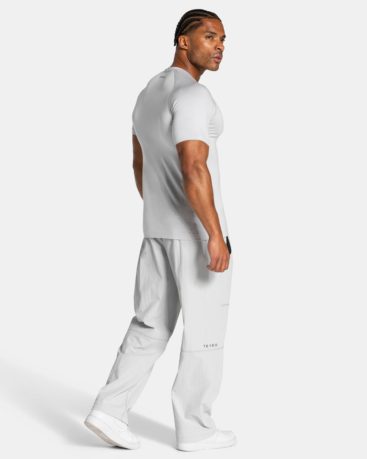 Workout Seamless T-Shirt ‘Light Grey’