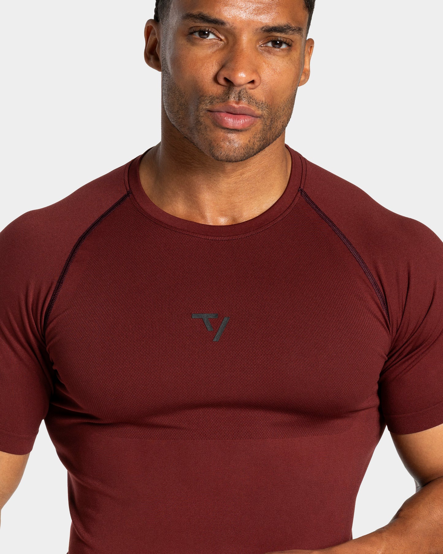 Workout Seamless T-Shirt ‘Merlot’