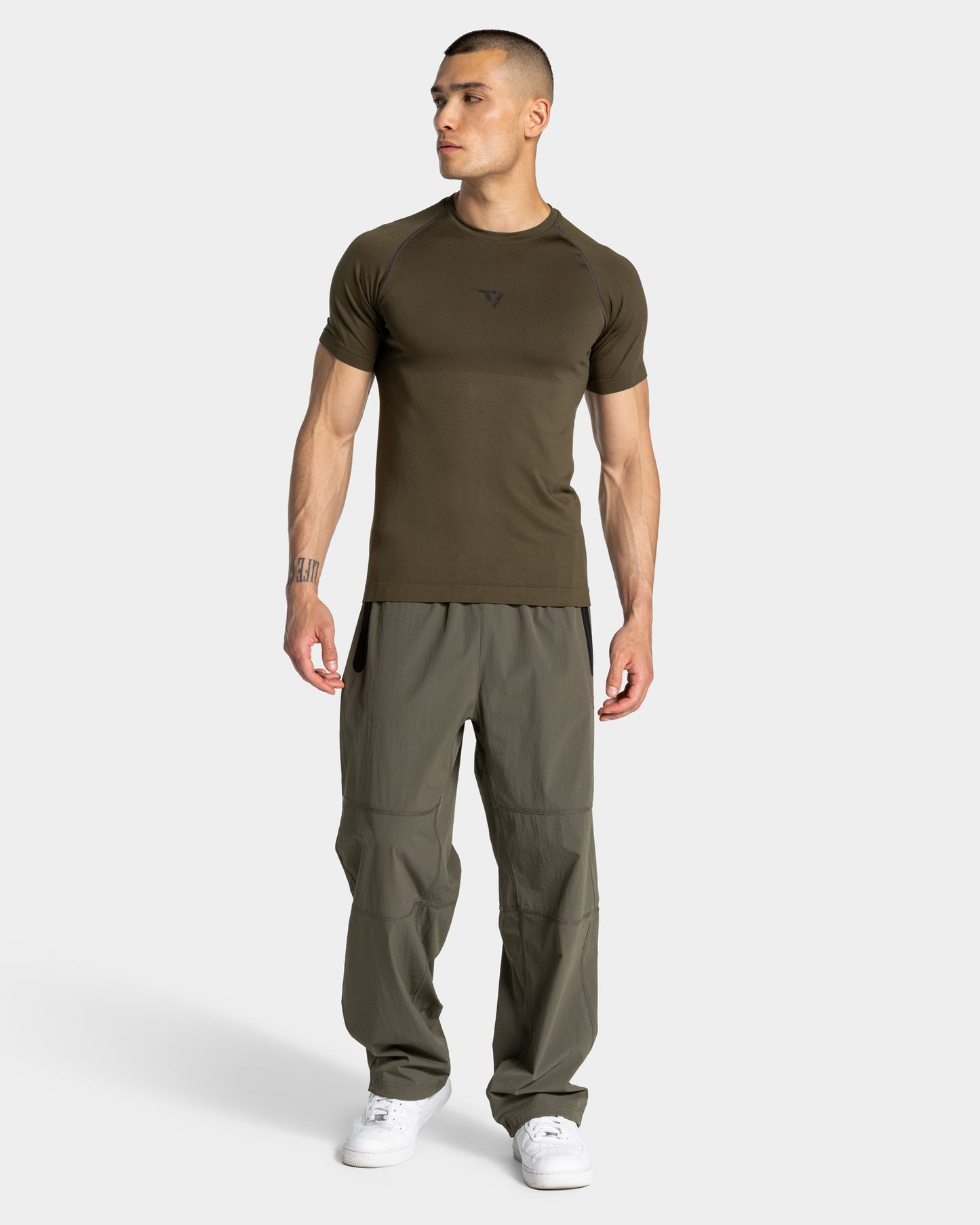 Workout Seamless T-Shirt ‘Olive’