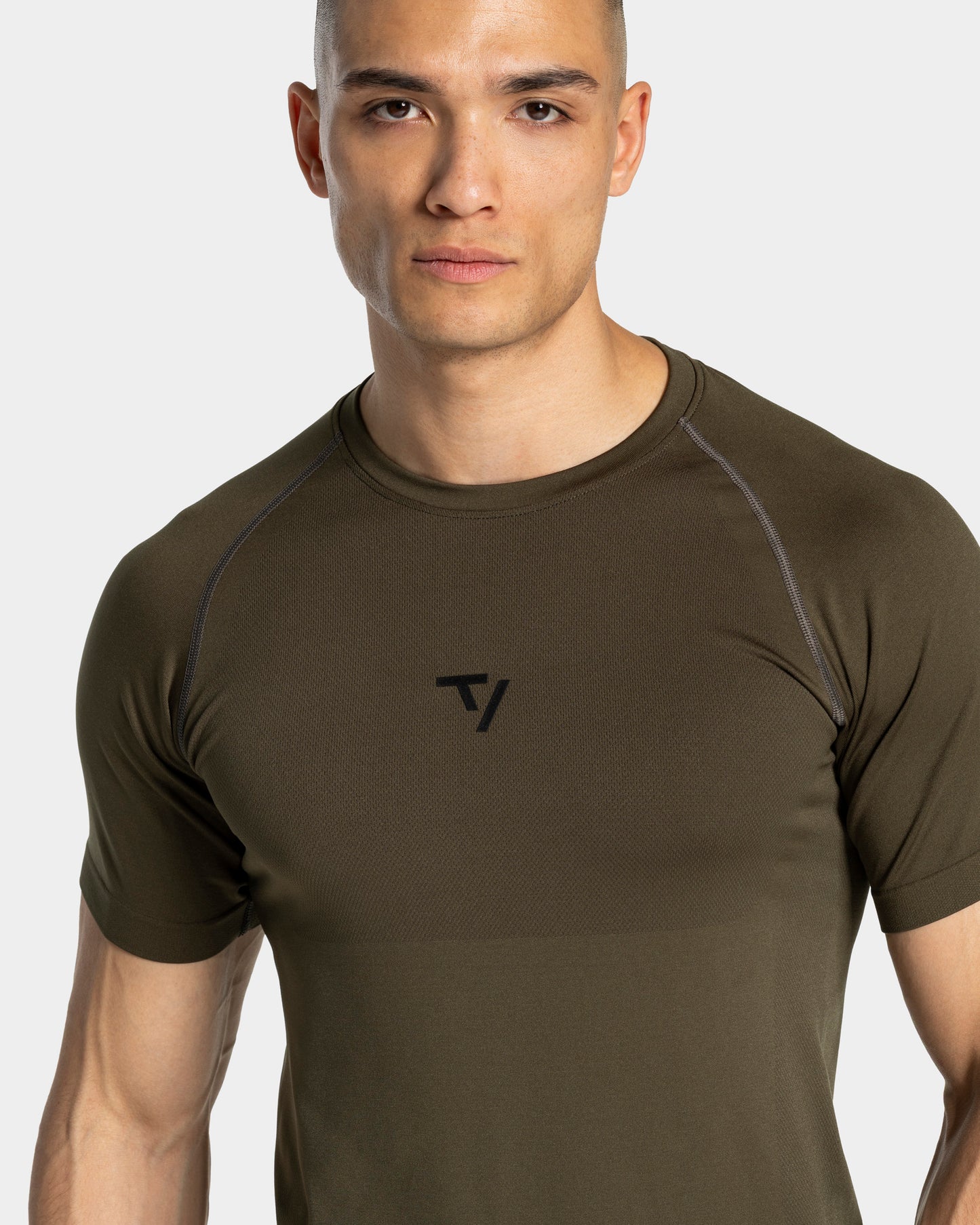 Workout Seamless T-Shirt ‘Olive’