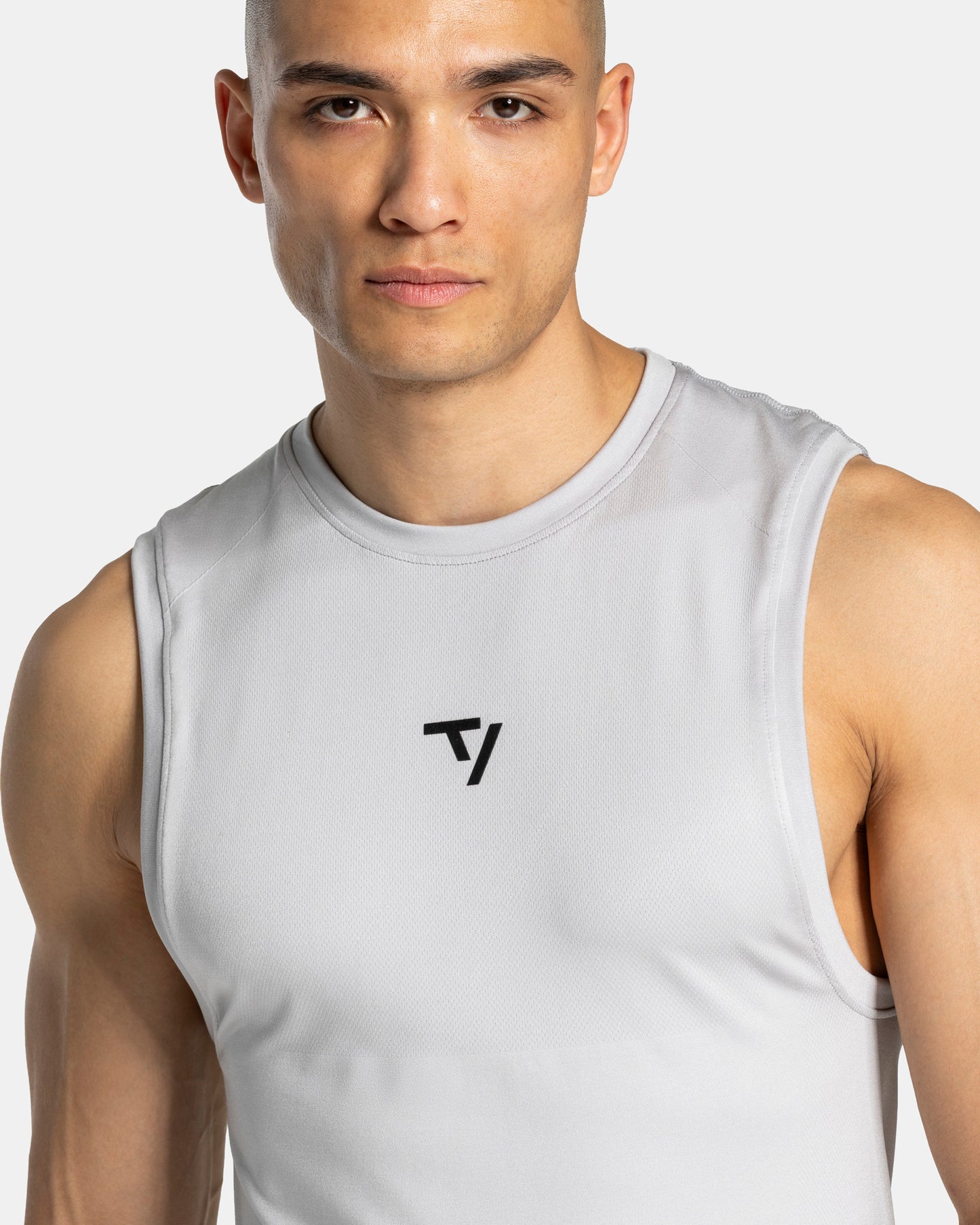 Workout Seamless Tank Top ‘Light Grey’