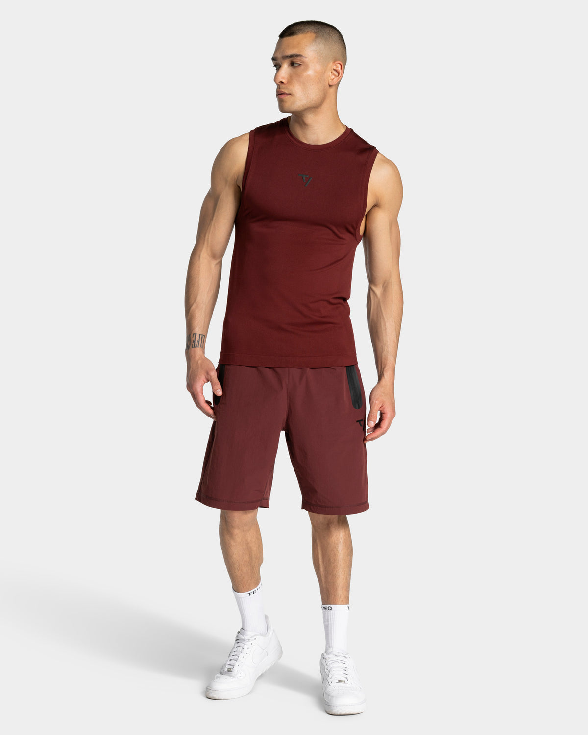 Workout Seamless Tank Top ‘Merlot’