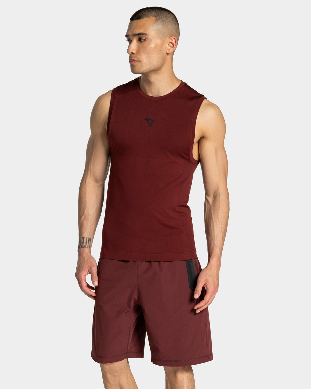 Workout Seamless Tank Top ‘Merlot’