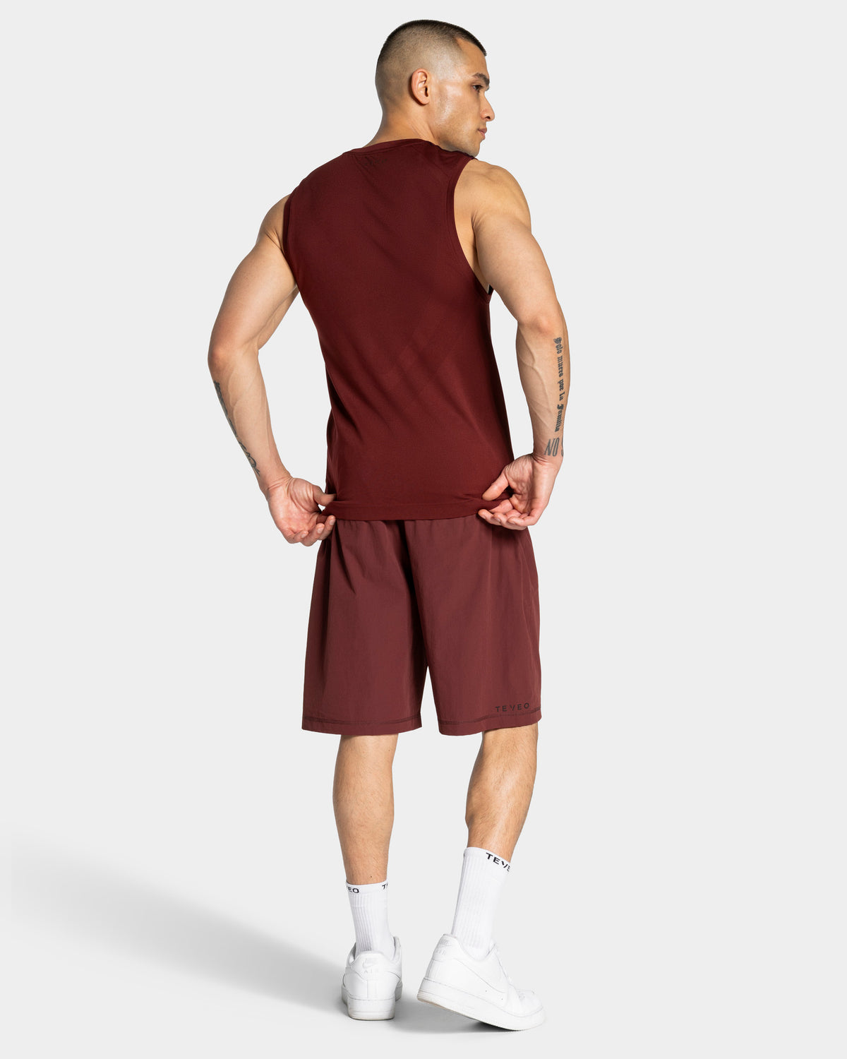 Workout Seamless Tank Top ‘Merlot’